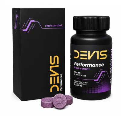 DEV1S PERFORMANCE čierne ríbezle - suplement